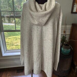 Jessica Simpson Sweater - Off White Super Soft Loose Cowl Neck - Women's 3XL